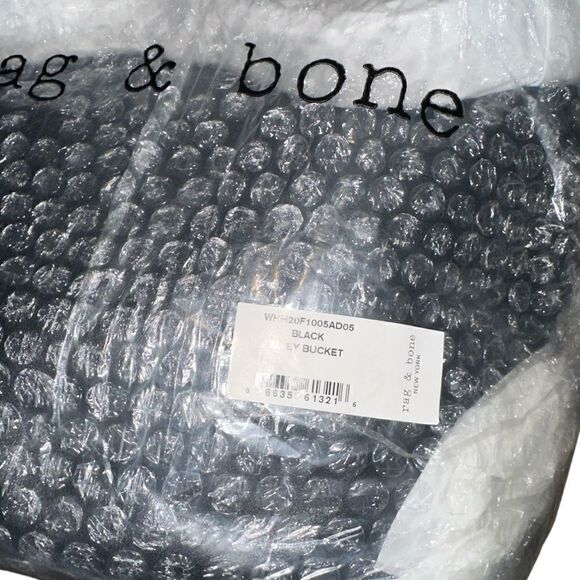 Rag & Bone Leather Studded Bucket Bag - Picture 10 of 11